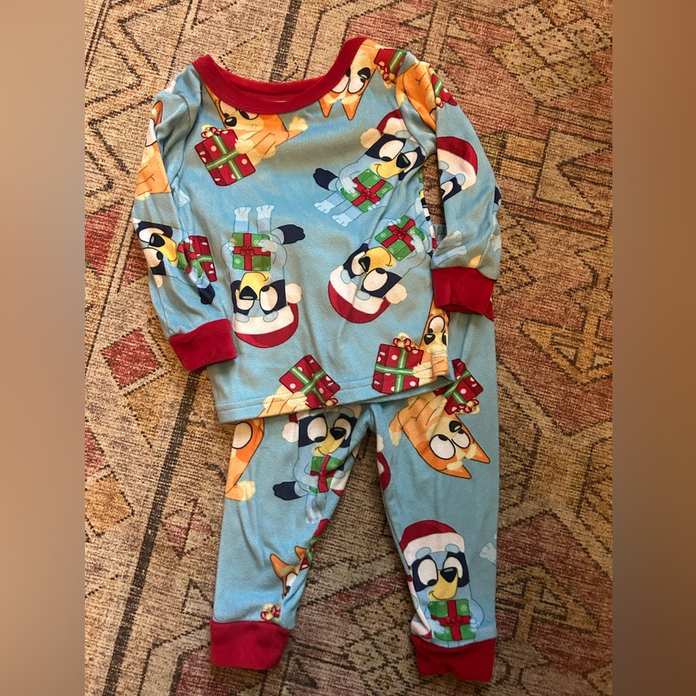 Bluey Christmas PJs 18M